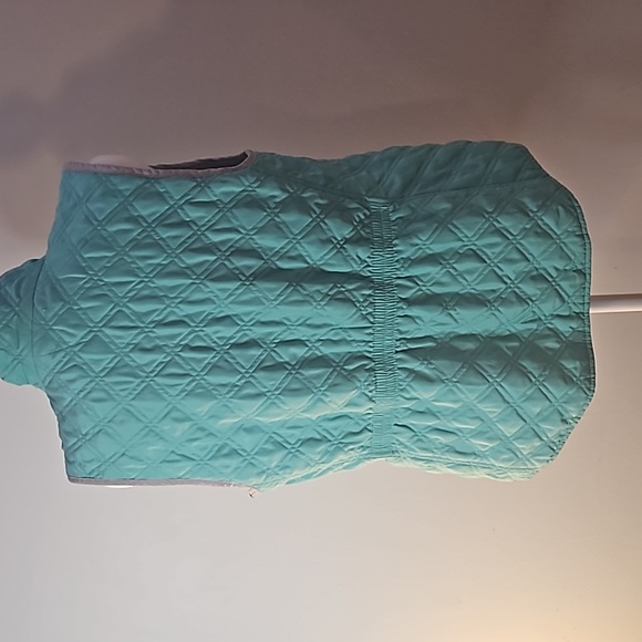 Old Navy Teal and Gray Reversable Vest Medium - Picture 12 of 14